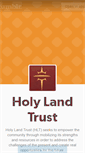 Mobile Screenshot of holylandtrust.tumblr.com