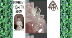 Desktop Screenshot of differentfromthenorm.tumblr.com