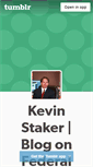 Mobile Screenshot of kevinstaker.tumblr.com