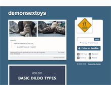 Tablet Screenshot of demonsextoys.tumblr.com