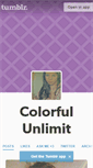 Mobile Screenshot of colorfulunlimit.tumblr.com