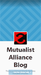 Mobile Screenshot of mutualistalliance.tumblr.com
