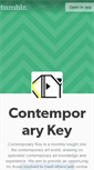 Mobile Screenshot of contemporarykey.tumblr.com