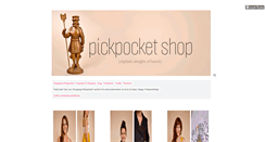 Desktop Screenshot of pickpocketshop.tumblr.com