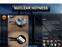 Tablet Screenshot of nuclearhotness.tumblr.com