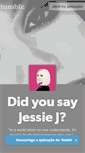 Mobile Screenshot of dailyjessiej.tumblr.com