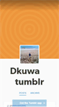 Mobile Screenshot of dkuwa.tumblr.com