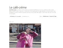 Tablet Screenshot of cafe-creme.tumblr.com