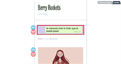 Desktop Screenshot of berryrockets.tumblr.com