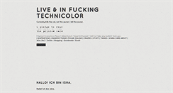 Desktop Screenshot of liveandintechnicolor.tumblr.com