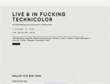 Tablet Screenshot of liveandintechnicolor.tumblr.com