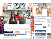 Tablet Screenshot of irinavoronina.tumblr.com