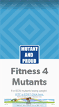 Mobile Screenshot of fitness4mutants.tumblr.com