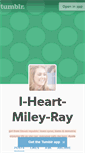 Mobile Screenshot of i-heart-miley-ray.tumblr.com