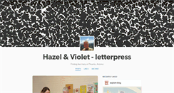 Desktop Screenshot of hazelandvioletink.tumblr.com