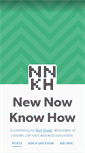 Mobile Screenshot of nnkh.tumblr.com