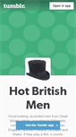 Mobile Screenshot of hotbritishmen.tumblr.com
