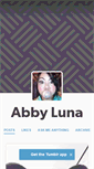 Mobile Screenshot of abbyluna.tumblr.com