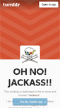 Mobile Screenshot of ohnojackass.tumblr.com