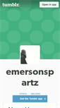 Mobile Screenshot of emersonspartz.tumblr.com