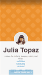 Mobile Screenshot of juliatopaz.tumblr.com
