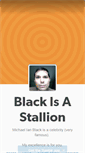 Mobile Screenshot of michaelianblack.tumblr.com