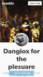 Mobile Screenshot of dangiox.tumblr.com