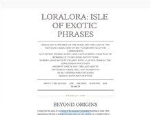 Tablet Screenshot of loralora-isle.tumblr.com
