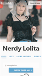 Mobile Screenshot of nerdylolita.tumblr.com