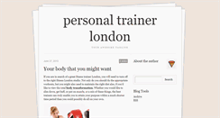Desktop Screenshot of personaltrainerlondonuk.tumblr.com