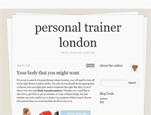 Tablet Screenshot of personaltrainerlondonuk.tumblr.com