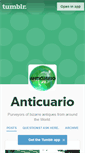 Mobile Screenshot of anticuario.tumblr.com