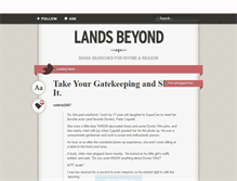 Tablet Screenshot of landsbeyond.tumblr.com