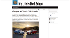 Desktop Screenshot of mylifeismedschool.tumblr.com