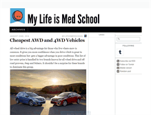 Tablet Screenshot of mylifeismedschool.tumblr.com