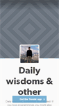 Mobile Screenshot of dailyw.tumblr.com