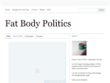 Tablet Screenshot of fatbodypolitics.tumblr.com