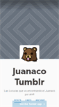 Mobile Screenshot of juanaco.tumblr.com