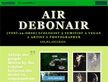 Tablet Screenshot of airdebonair.tumblr.com