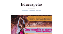 Desktop Screenshot of educarpetas.tumblr.com