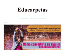 Tablet Screenshot of educarpetas.tumblr.com