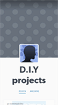 Mobile Screenshot of diyprojects.tumblr.com