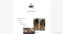 Desktop Screenshot of gregclubsandwich.tumblr.com