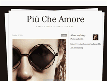 Tablet Screenshot of piucheamore.tumblr.com