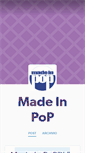 Mobile Screenshot of madeinpop.tumblr.com