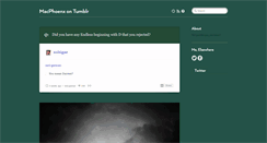 Desktop Screenshot of macphoenix.tumblr.com
