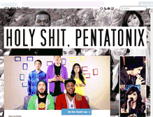 Tablet Screenshot of holyshhhpentatonix.tumblr.com