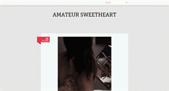 Desktop Screenshot of amateur-sweetheart.tumblr.com