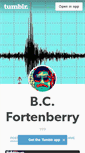 Mobile Screenshot of bcfortenberry.tumblr.com