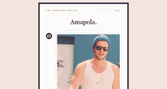 Desktop Screenshot of amapola-pola.tumblr.com